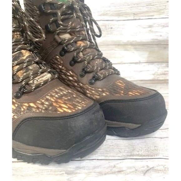Magellan Outdoors Pro‎ Hunting Boots Men\'s 10D Camouflage Lace-Up  Waterproof